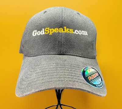 Yupoong Godspeaks.com Blake Koch Fitted Baseball Hat #21 Size S-M NASCAR Racing