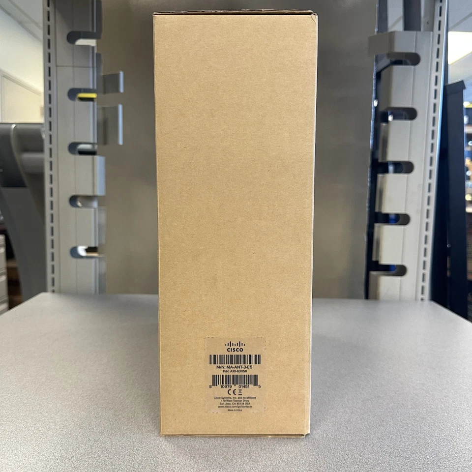 Cisco Meraki MA-ANT-3-E5 Dual-Band Patch Antenna | 5-Port RP-TNC for MR42E AP - Image 2 of 4