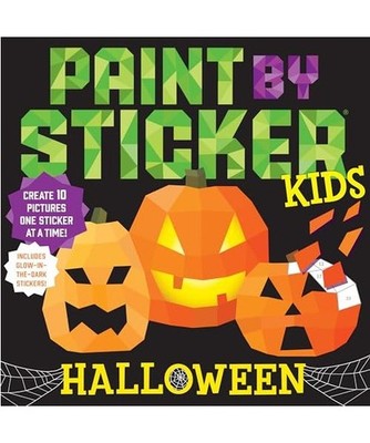 Paint by Sticker Kids: Halloween: Create 10 Pictures One Sticker at a Time! Incl