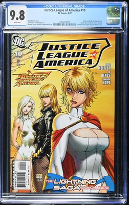 #ad #ad Justice League of America 10 CGC 9.8 Michael Turner Cover $69.99