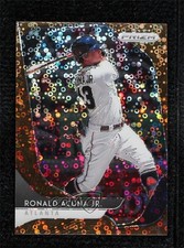 2020 Prizm Tier II Quick Pitch Bronze Donut Circle 4/25 Ronald Acuna Jr 15fo