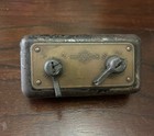 <!--F#f_0-->Vintage HARLEY DAVIDSON BRASS CONTROL / DASH PANEL for JD, FLATHEAD, ETC 1925-28<!--F/-->