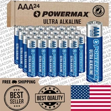 24-Count AAA Batteries, Ultra Long Lasting Alkaline Battery, 10-Year Shelf Life