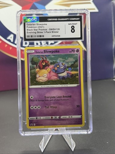 Galarian Slowpoke graded CGC 8 for sale on eBay
