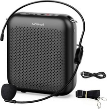 Bluetooth Voice Amplifier for Teacher with Wired Microphone Headset 10W Power