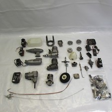 Lot Vintage R/C Model Aircraft Engine Fox GP O.S., Other... SCRAP/PARTS/BROKEN
