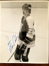 Minnesota North Stars Al MacAdam Autographed 8x10” Photo