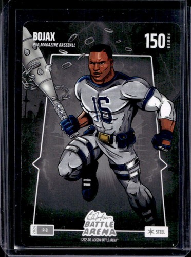 2026 Bo Jackson Battle Arena Bojax PSA Magazine Baseball Steel #P-8