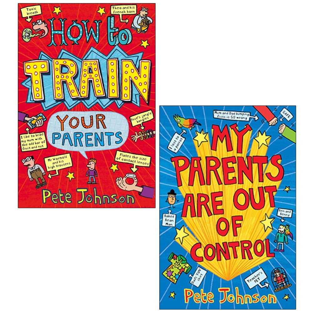 Pete Johnson Parents 2 Books Collection Set My Parents Are Out Of Control,How to