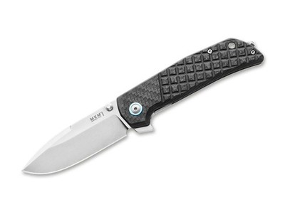 MKM Maximo CF Black Kohlefaser M390 Stahl Bob Terezuola Framelock