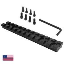 Tactical-Low Profile Picatinny Rail Mount Heavy Duty Tools-for Ruger 10/22 Scope