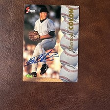 Classic Games 1995 Classic 5 Sport Bartolo Colon #116 Autographed Baseball Card