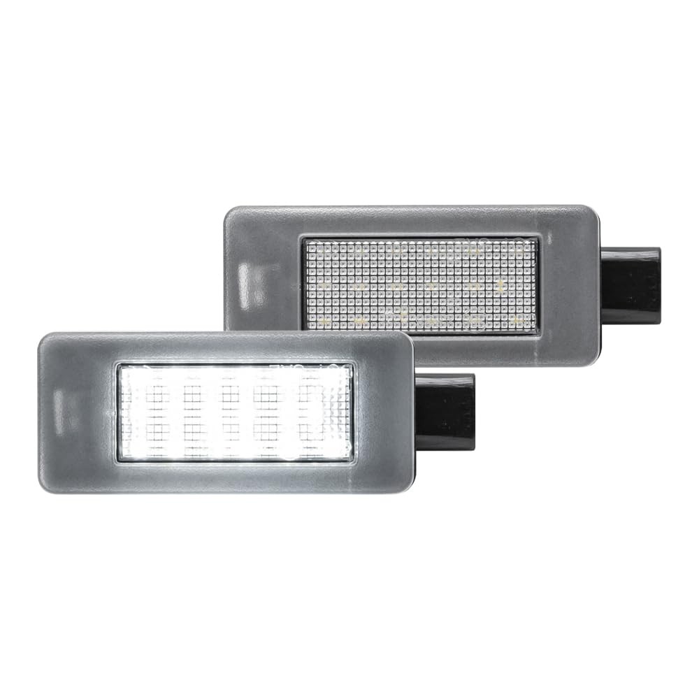 Feu de plaque LED pour Citroën C3 boîtier ABS transparent cristal