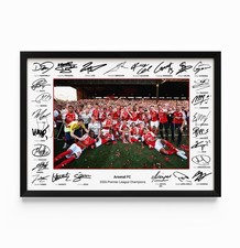 ARSENAL 2026 LEAGUE CHAMPIONS SIGNED PRINT PO...