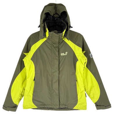 Jack Wolfskin Women Texapore Microguard Hooded Jacket Coat Size S