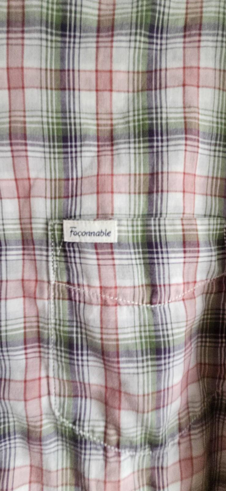 Faconnable JEANS regular Fit men button down shir… - image 4