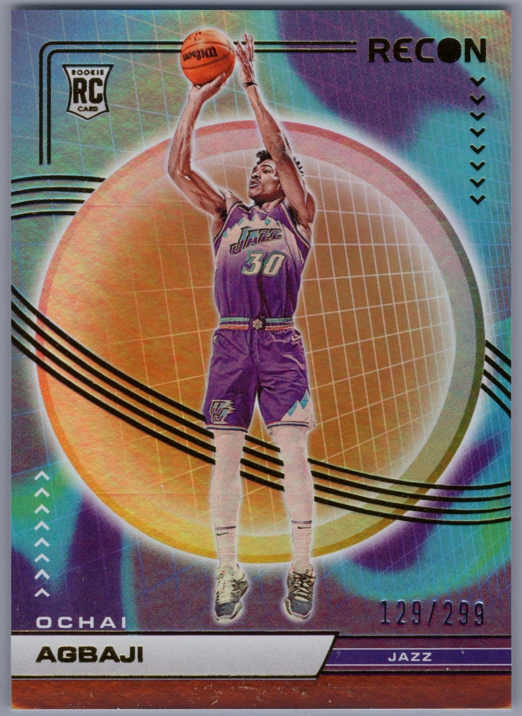 2022-23 Panini Recon Basketball Bronze /299 #238 Ochai Agbaji RC Rookie