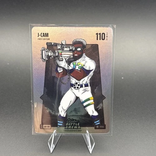 Bo Jackson Battle Arena J-Cam Junior Caminero Silver Steel Battlefoil #SBF-100