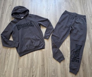 🟦😊Lonsdale Jogginganzug Herren Gr. L anthrazit/dunkelgrau 🟦😊