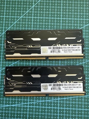 Avexir 8GBx2 DDR4-3600 C17 1.35V