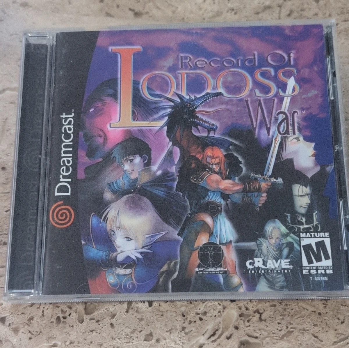 Lodoss record of lodoss war UK - Dreamcast - PAL