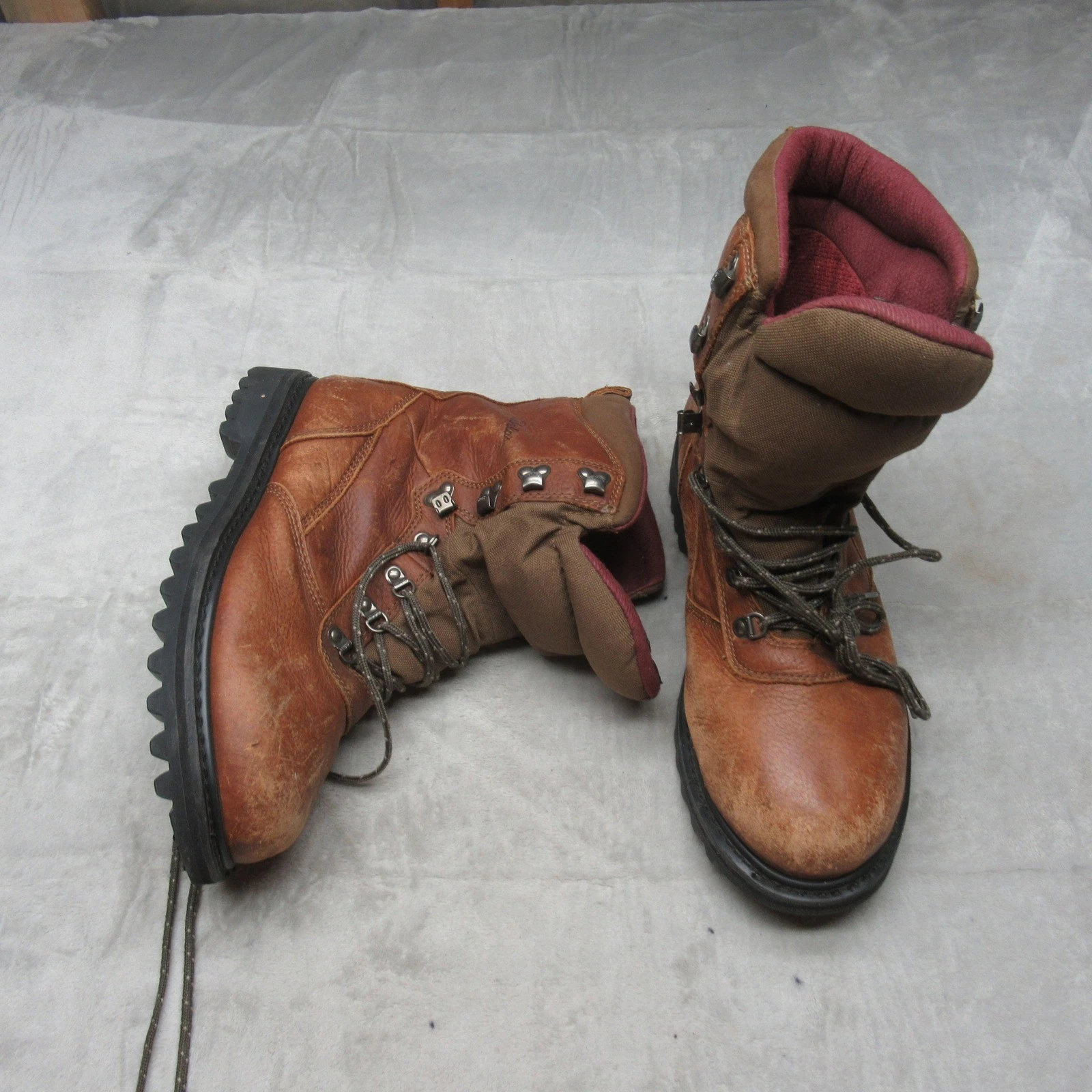 Cabela Men 11.5D Boot Brn Iron Ridge Goretex Waterproof Insulated Hunt Waterfowl
