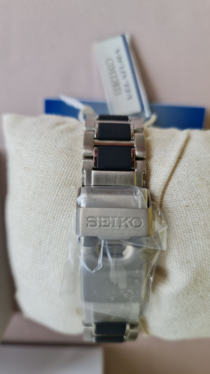 SEIKO VELATURA SNDA59P1 Chronograph 7T92 Quartz Watch Diver's 200m