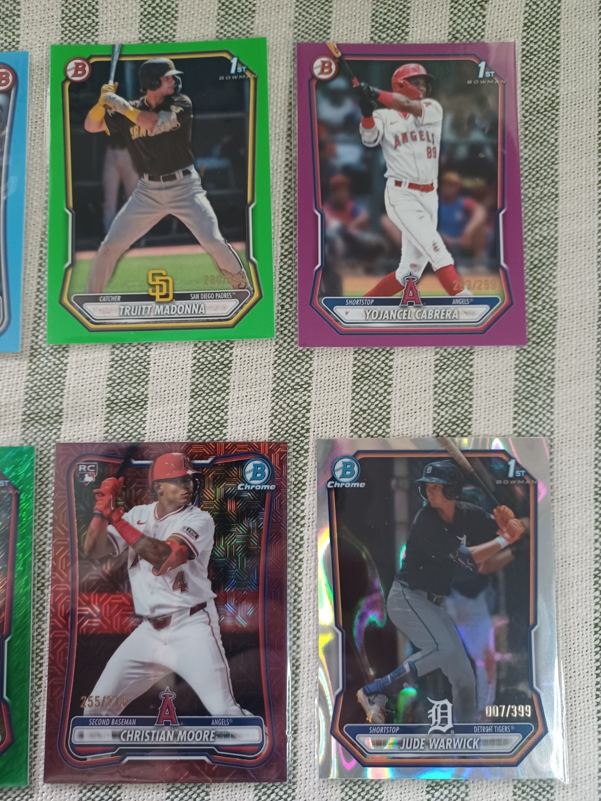 Massive 2026 Bowman Baseball Lot (371)! 1st BOWMAN CHROMES, Refractors, #/,... view 3