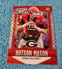 2015 Panini Prizm Draft Picks Rookie Hutson Mason Georgia Red Power #191