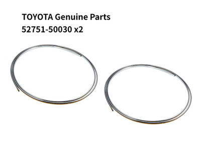 Toyota Genuine Front Bumper Chrome Molding RH Mark II Chaser Cresta JZX100
