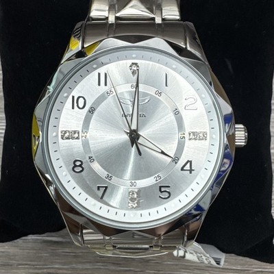 Invicta Specialty I by Invicta Watch Men 41mm Stainless Steel Silver Dial Quartz