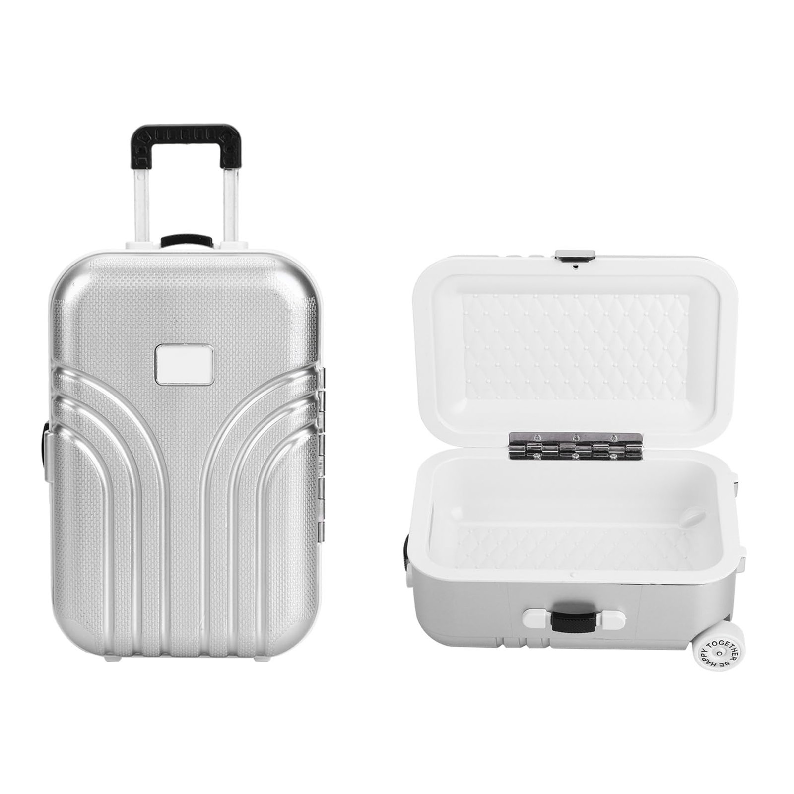 Baby Suitcase, Mini Travel Luggage Box, Rolling Suitcase Pla