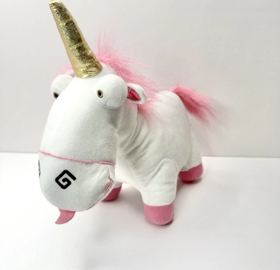 Despicable Me 2 Illumination 19" Agnes’ Carnival Unicorn Plush Minions Gift toy - Image 4 of 4