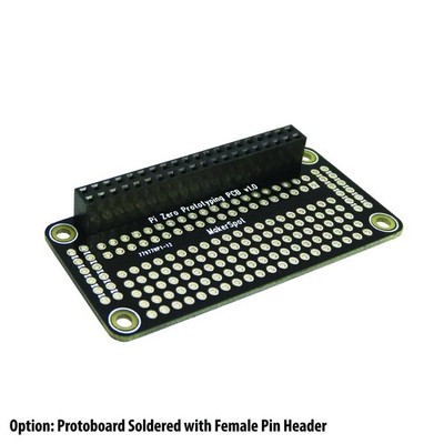 Protoboard Breadboard HAT Soldered Female Pin For Raspberry Pi Zero W