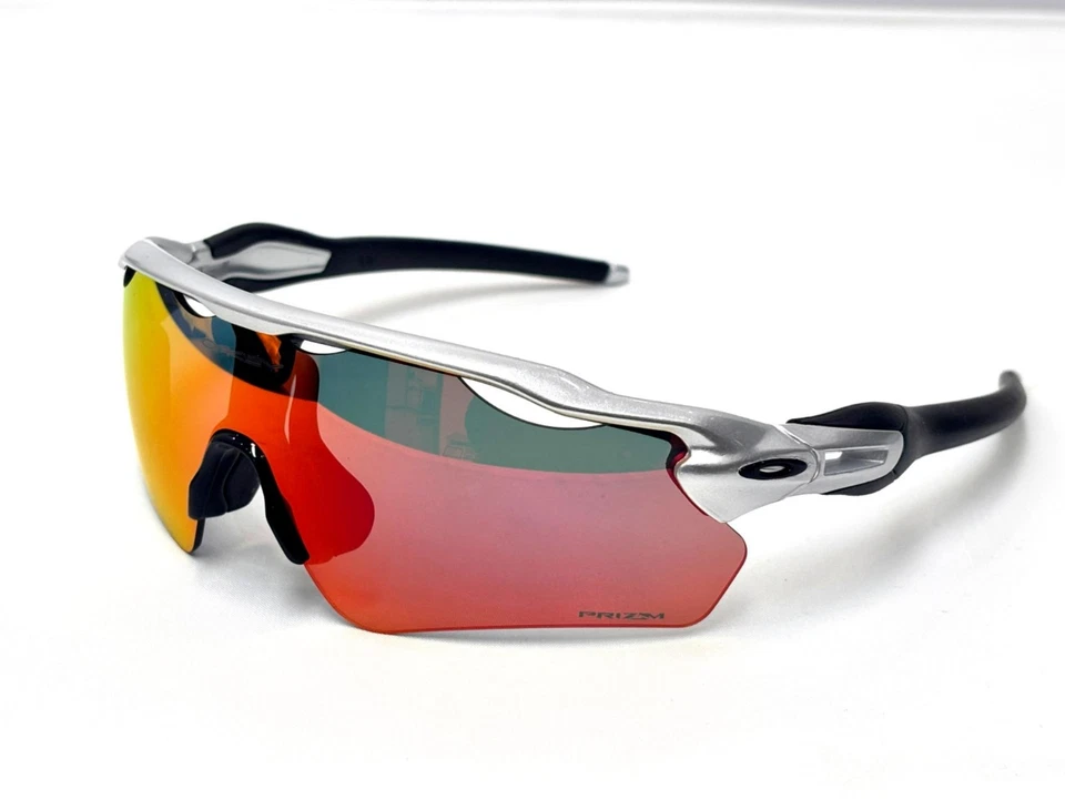 NUEVO OO9208 Oakley Radar EV Patn Gafas de sol Marco plateado Lentes polarizadas Foto 2 de 4