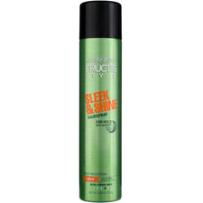 Fructis Style Sleek and Shine Anti-Humidity Hairspray, Ultra Strong Hold, Frizz