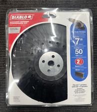 Diablo 7" Metal Grinder/Sander Conversion Kit 2 Discs 50 Grit DCP070VGPS01G
