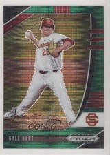 2020 Panini Prizm Draft Picks Green Pulsar Prizm Kyle Hurt #PDP134 0d1w