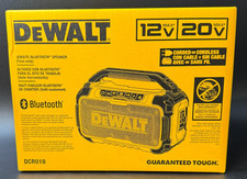 DEWALT DCR010 12V/20V MAX Jobsite Bluetooth Speaker Tool Only NEW Sealed