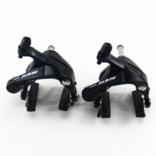 Shimano 105 BR-R7000 Dual Pivot Rim Brake Caliper Pair Front Rear Black Bulk