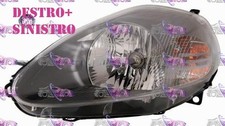 COPPIA FARI FANALE PROIETTORE DX+SX H4 PAR GRI.SC.C/MOT.EL FIAT GRANDE PUNTO 08>