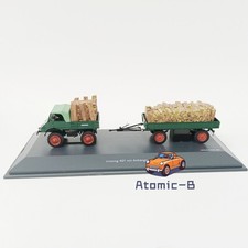 Schuco 1:43 Mercedes-Benz Unimog MB Unimog 401 Trailer with Alloy model car