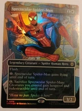 Spectacular Spider-Man (Borderless) Marvel's Spider-Man Foil SPM 0014