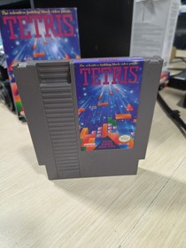 Tetris (Nintendo Entertainment System, 1989) Caja y juego sin manual 