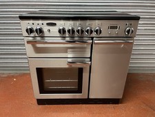 Rangemaster  Professional 90 Ceramic Electric Range Cooker. S.Steel