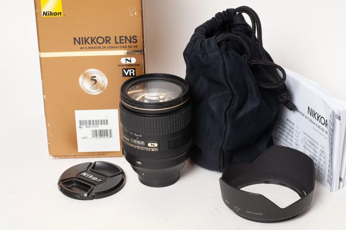 Nikon NIKKOR AF-S Camera Lenses 24-120mm Focal for sale | eBay