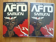 Afro Samurai DVD Samuel Jackson Anime Movie Slipcover Sleeve Funimation