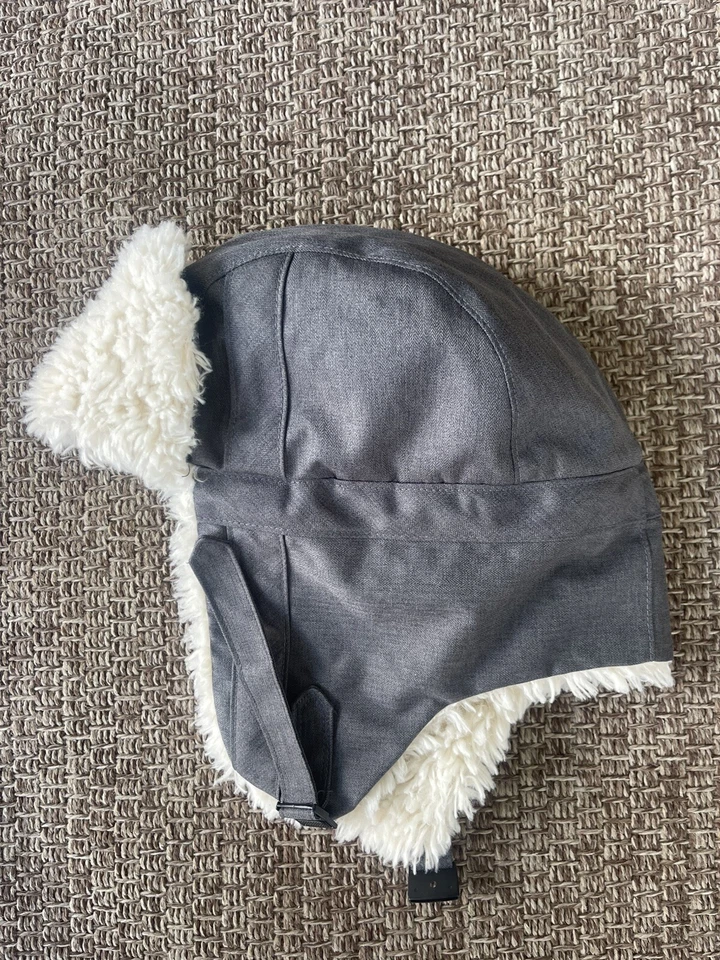 HAT TRAPPER COLUMBIA FLEECE LINED - UNISEX S/M - CHIN STRAP - GENTLY USED - Image 2 of 4