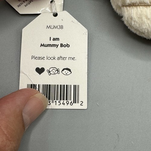 Jellycat Mummy Bob Plüschtier Stofftier 13 Zoll NEU Authentischer US-Verkäufer - Bild 4 von 5