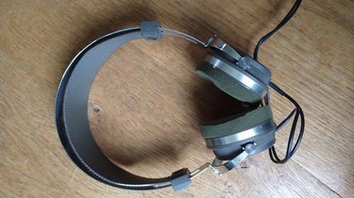 Rare Technics Branded ( Panasonic ) EAH-500 headphones 1970s, High Quality - Afbeelding 7 van 14